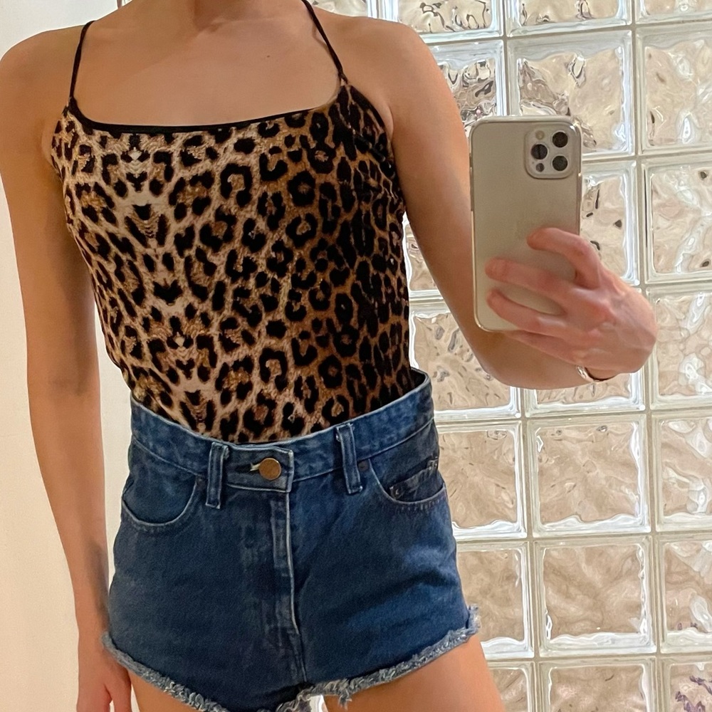 Cheetah print bodysuit!!